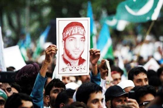 Occupied Kashmir Under Siege On Wani's Third Martyrdom Anniversary ...