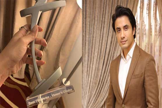 Ali Zafar posts a Thank You note after winning Best Film Actor Award