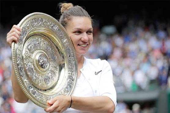 Halep wins Wimbledon, stops Serena's bid for 24th Slam