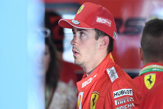 Leclerc on top with Vettel as Ferrari shine in the sun