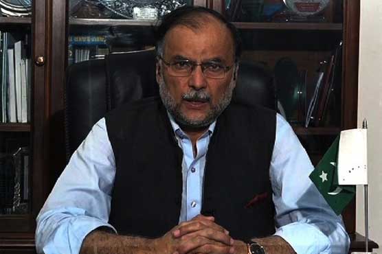 Murad Saeed should ask Chinese government for award of contracts: Ahsan Iqbal