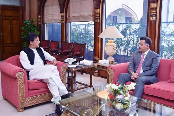 DG ISI Lt Gen Faiz Hameed calls on PM Imran