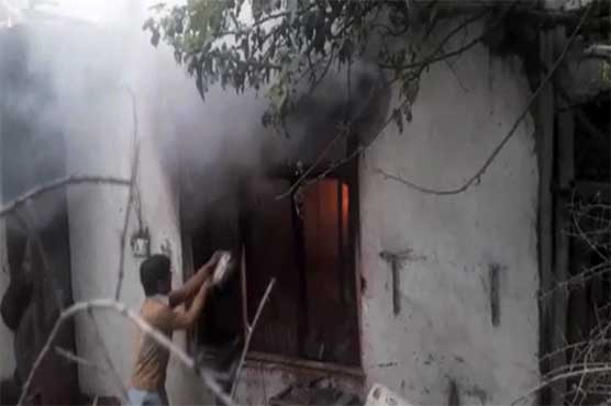 Shigar fire kills five people, engulfs ten houses