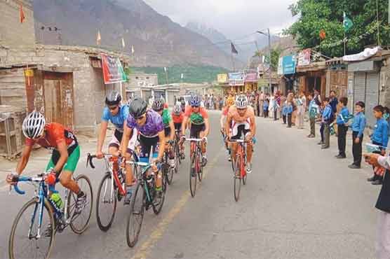 WAPDA team shines in second stage of 'Tour de Khunjerab 2019' cycle race