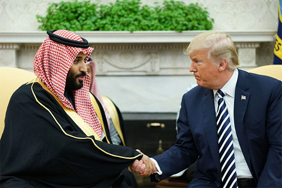 Trump says Saudi crown prince doing 'spectacular job'