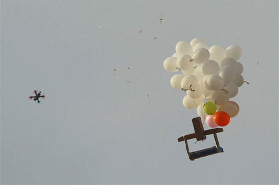 Israel hits Hamas sites after balloons with 'explosive device'
