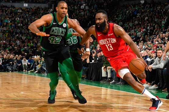 Harden powers Rockets to win, Raptors lose in overtime