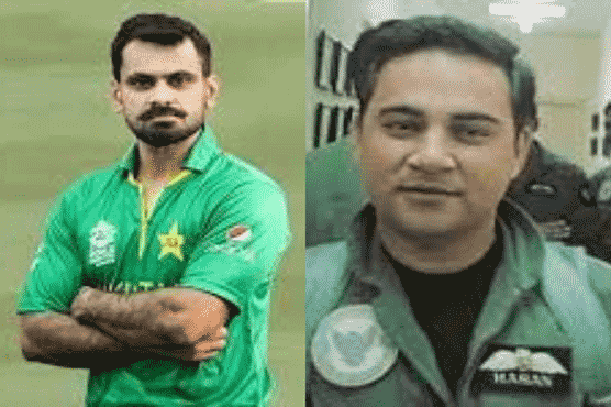 Hafeez to present PAF Hero his playing shirt of ChampionsTrophy17 final