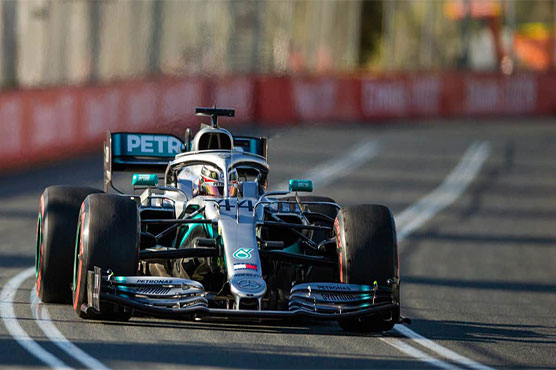 Hamilton on top as Ferrari struggle in season's first exchanges