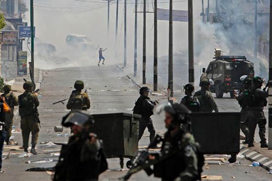 Two Palestinians killed by Israeli army in West Bank clashes: health ministry