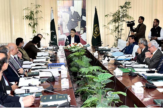 Finance Minister Asad Umar chairs ECC meeting