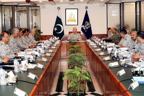 Naval chief commends Pakistan Navy for highest state of preparedness