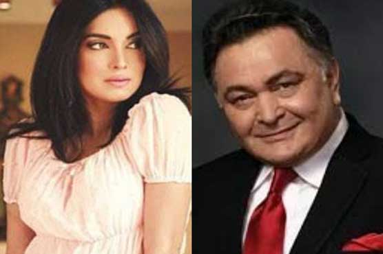 Aaminah Haq meets Rishi Kapoor in USA
