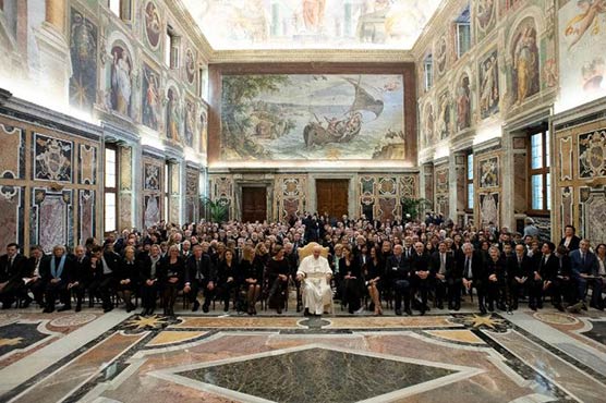 Pope pays tribute to journalists who were killed