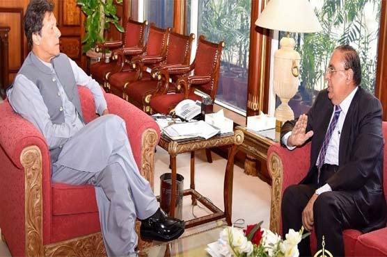 Prof Atta ur Rehman briefs PM about Pak-China University of Engineering, Emerging Technology