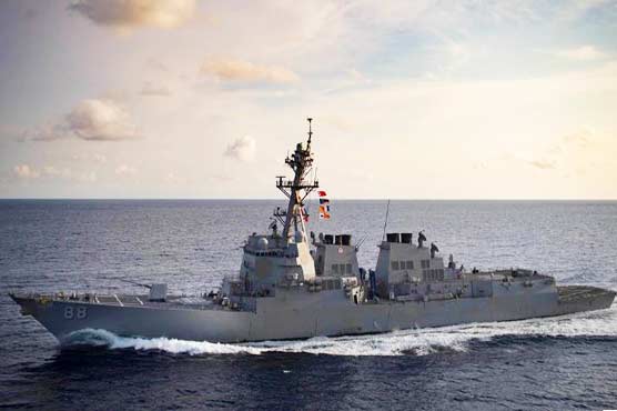 U.S. Navy sends two ships through strategic Taiwan Strait