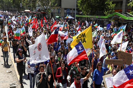 Chile's Pinera asks for help from military even as abuse allegations mount