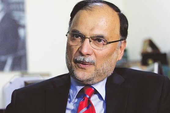 Don't want to indulge in any unconstitutional act by removing govt: Ahsan Iqbal