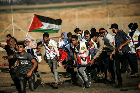 Palestinian killed by Israeli fire in border clashes: Gaza ministry