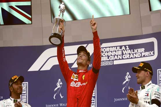 Leclerc claims bittersweet first F1 win in Belgium