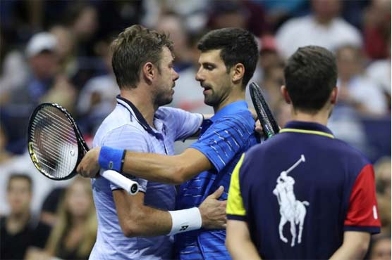 Wawrinka advances as Djokovic quits, Federer rolls at US Open