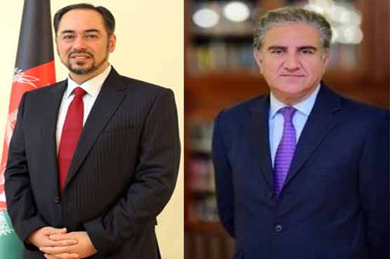 FM Qureshi discusses regional peace with his Afghan counterpart