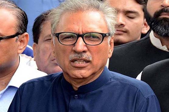 CA deficit narrowing due to fall in imports, rise in exports: President Alvi 
