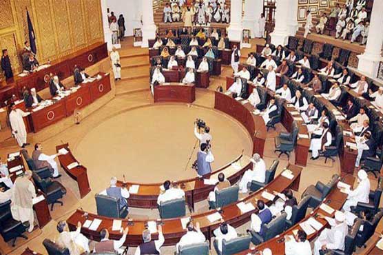 Opposition, govt members raise slogans against each other in KP assembly