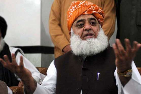 Not thinking about delaying Islamabad lock down: Maulana Fazalurehman  