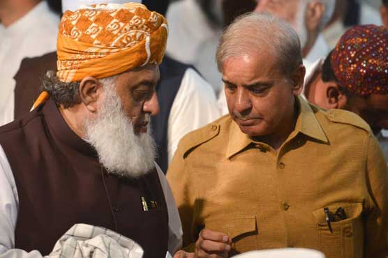 مولانا فضل الرحمان کا شہباز شریف سے ٹیلی فونک رابطہ، کورونا کی صورتحال پر بات چیت