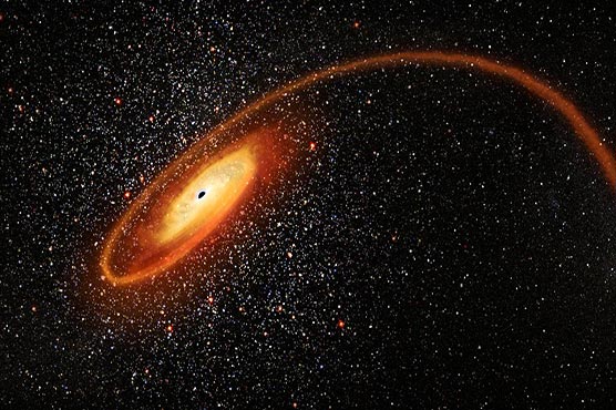 Astronomers spot 'missing link' black hole - not too big and not too small