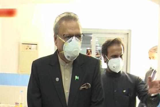President Alvi appeals youth to donate blood for Thalassemia patients