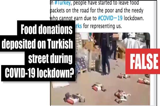 Video shows donations for victims of a deadly earthquake that hit Turkey in Jan 2020