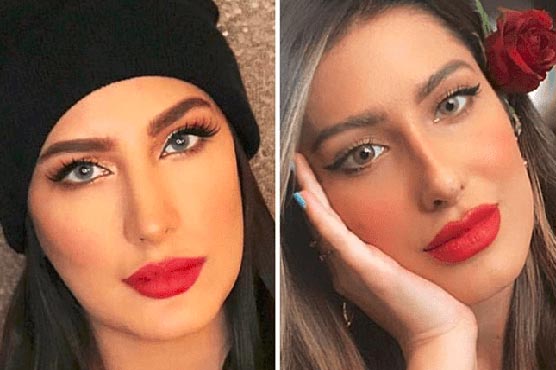 Pictures of Mehwish Hayat's look-alike go viral on internet - Entertainment - Dunya News