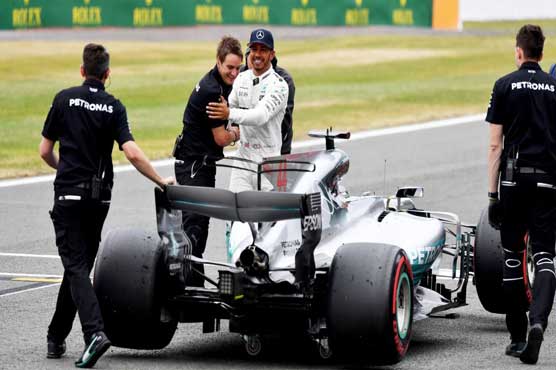 Hamilton takes pole position for British Grand Prix