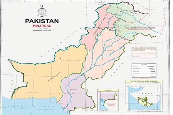 Pakistan decides to send official political map to all search engines