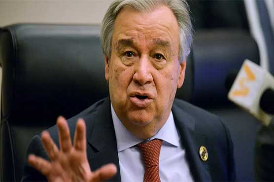 UN chief hopes Israel-UAE deal can help two-state solution
