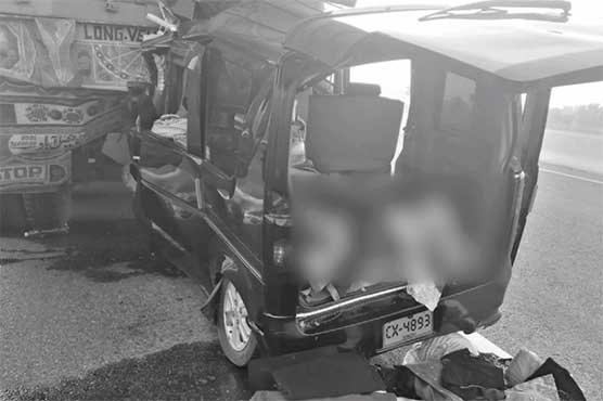 Four killed in road mishap in Faisalabad