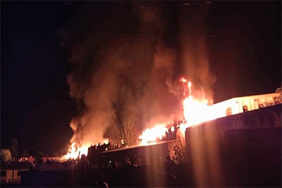Fire gutted more than 30 shops in Mansehra