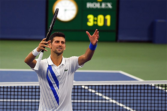 Djokovic struggles into final, Osaka also reaches title match
