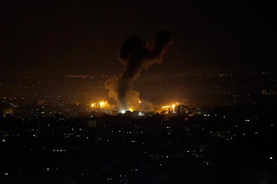 Israel strikes Gaza again over Palestinian fire