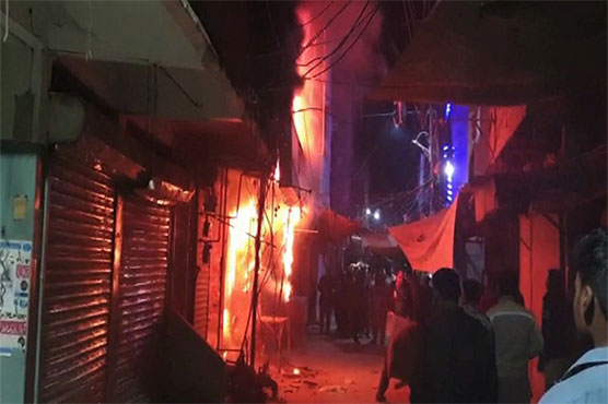 Fire at four-storey building in Sukkur kills four