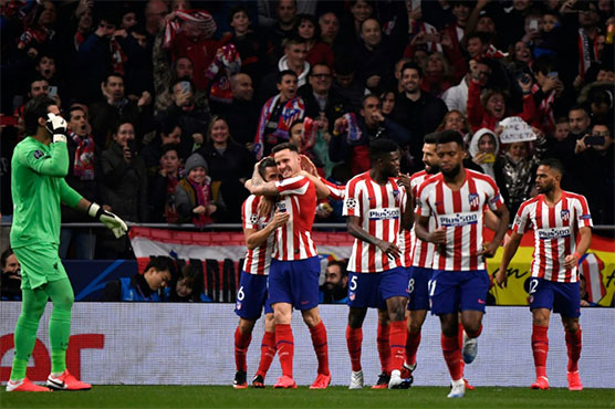 Gutsy Atletico given hope after surprise win over Liverpool