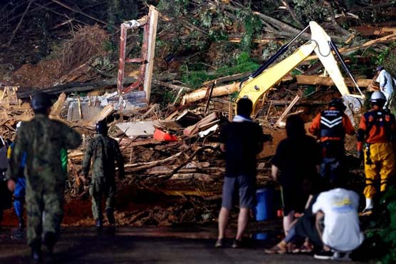 16 dead in Japan as heavy rain triggers floods, mudslides