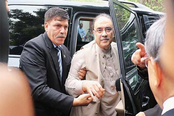 Asif Zardari requests acquittal in park lane reference 