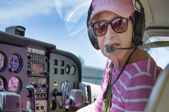 99 Year Old Woman Becomes World S Oldest Pilot Weirdnews Dunya News
