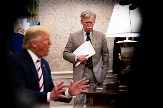 Troubled Trump attacks Bolton who calls him not 'fit' for office