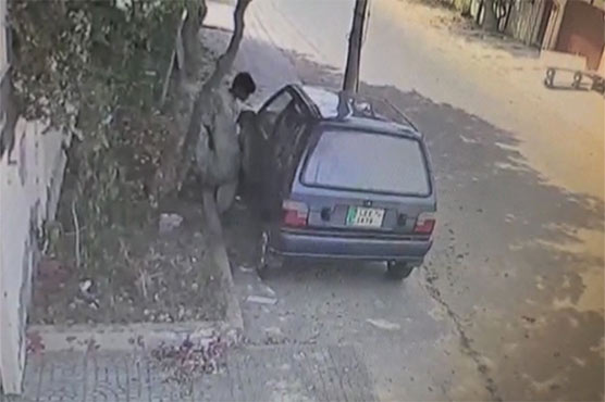 10-year-old boy steals car in Karachi