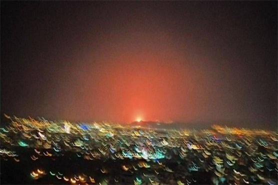 Large flash lights up Tehran night sky: reports