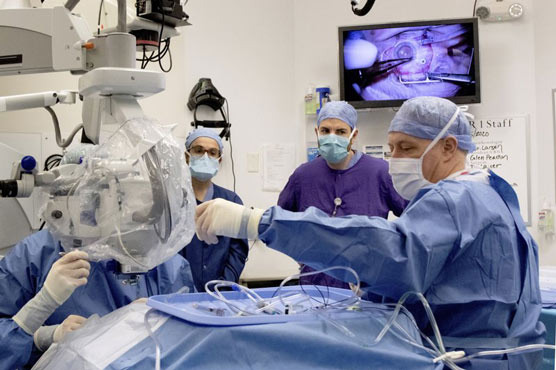 Doctors try 1st CRISPR editing in the body for blindness